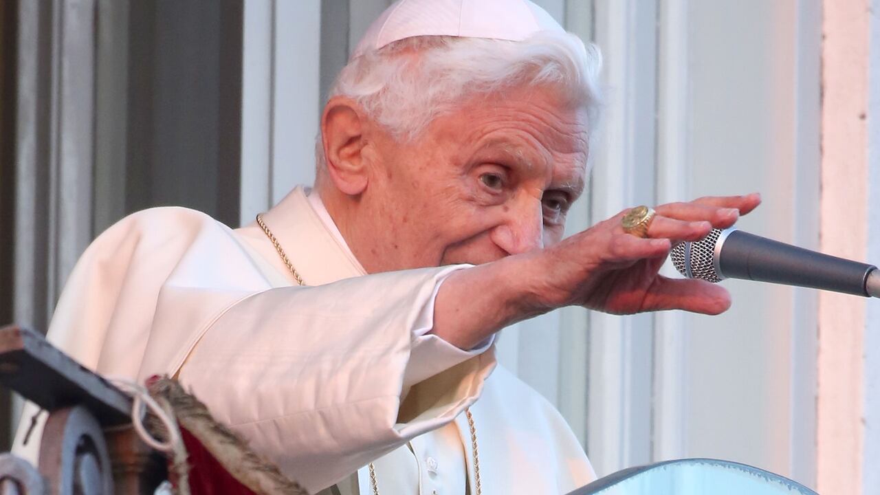 El papa alemán fue elegido en abril de 2005 tras la muerte del polaco Juan Pablo II.