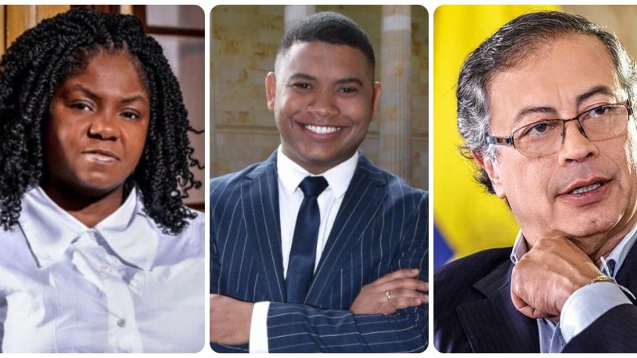 Francia Márquez, Miguel Polo Polo y Gustavo Petro.