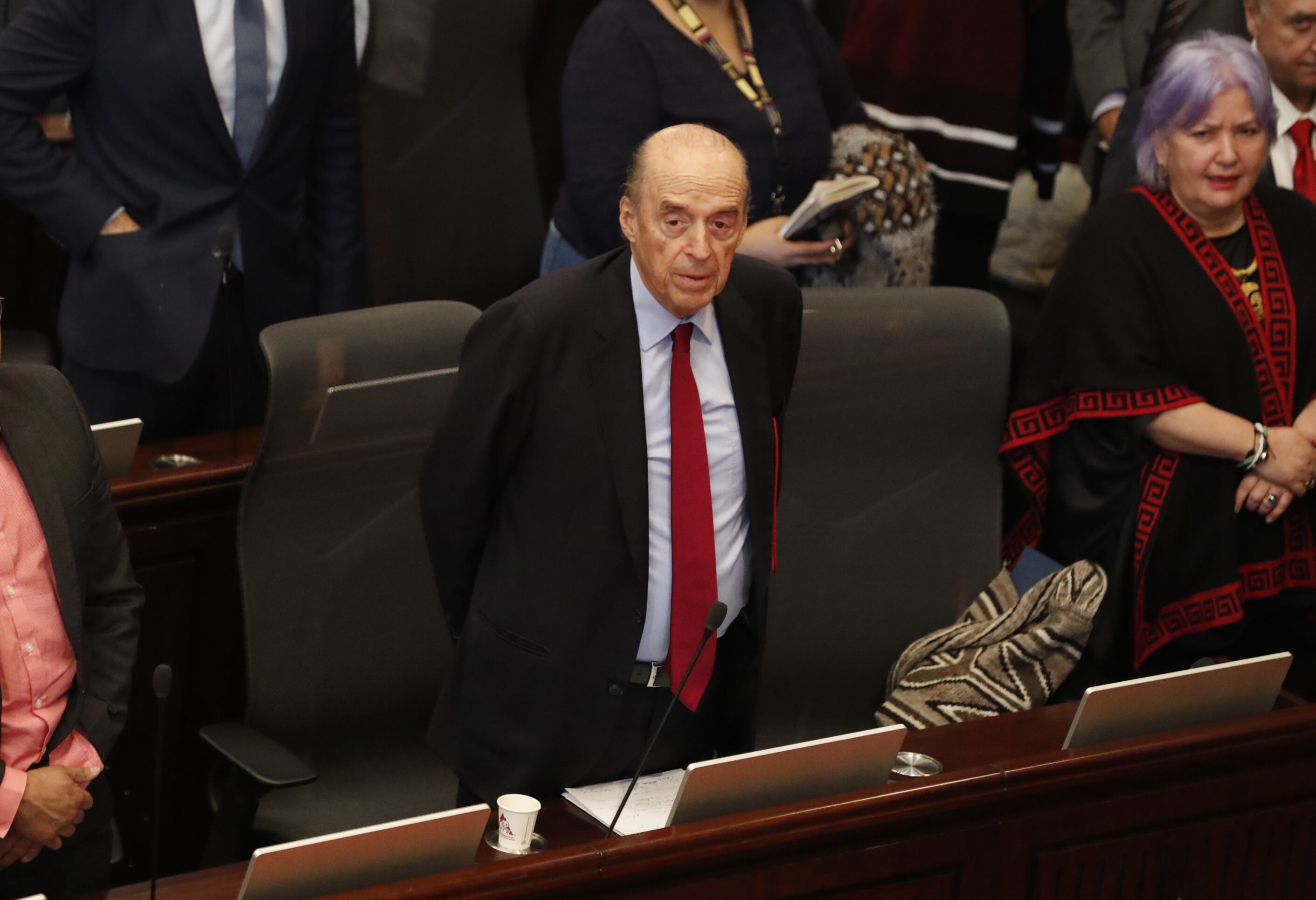 Moción de censura al canciller Álvaro Leyva en la plenaria de la Cámara de Representantes