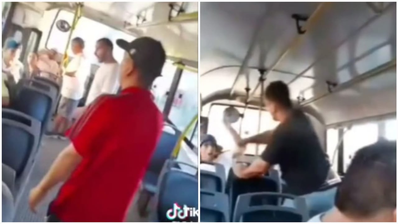 Momentos de tensión se vivieron en un colectivo de Argentina. Los sospechosos tuvieron que bajarse del vehículo.