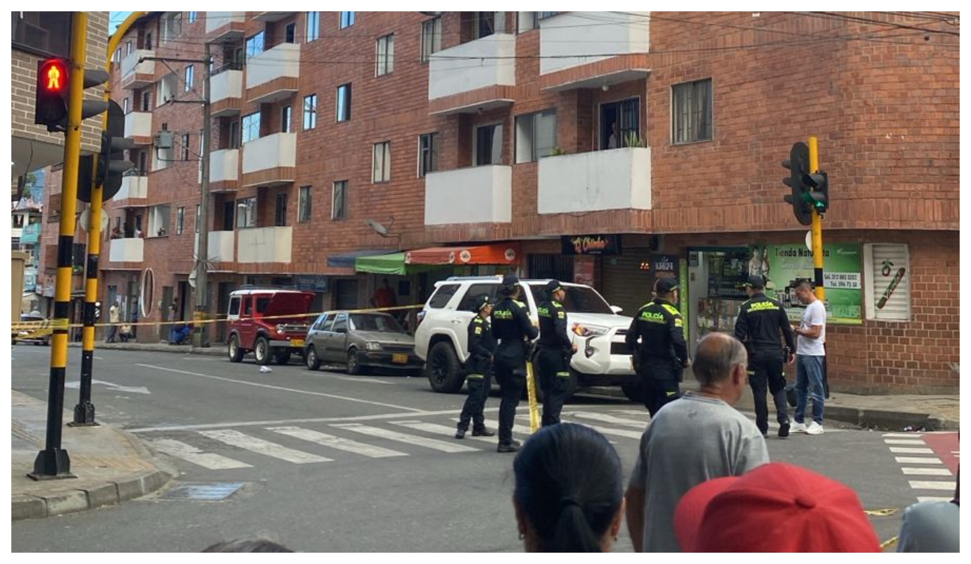 Frustran millonario atraco en Itagüí.