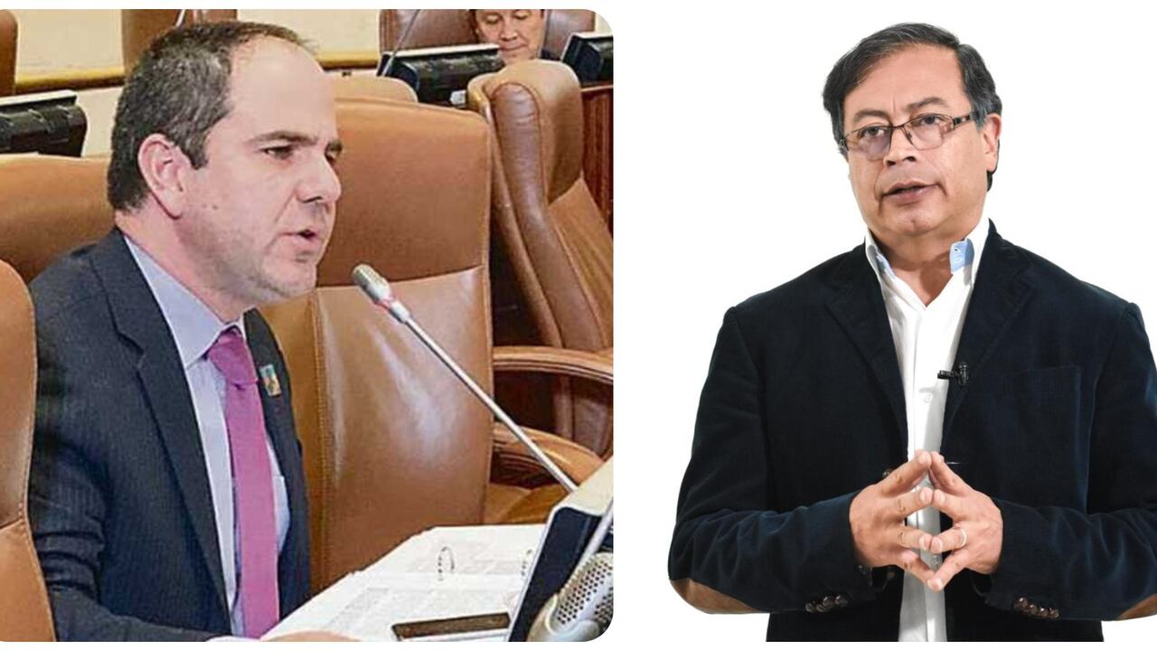 Gabriel Jaime Vallejo y Gustavo Petro