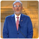 Joaquin Gutiérrez, presidente de Ecopetrol y Carlos Suárez, presidente de la junta directiva