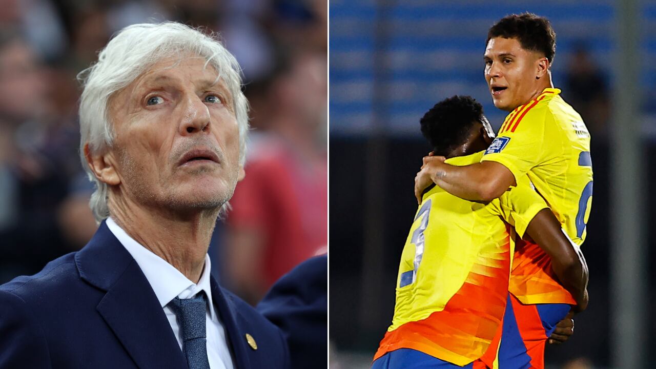 José Pékerman y Juan Fernando Quintero en Selección Colombia