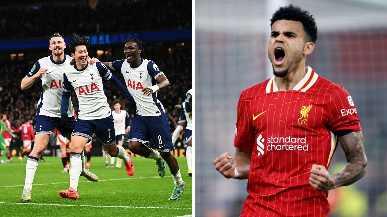 Luis Díaz vs. Tottenham en una nueva jornada de Premier League