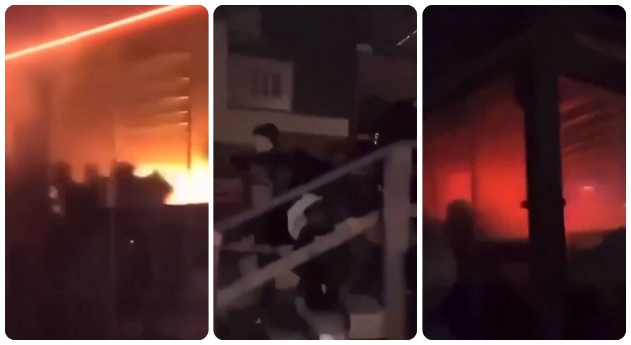 Las imágenes fueron compartidas en sus redes sociales