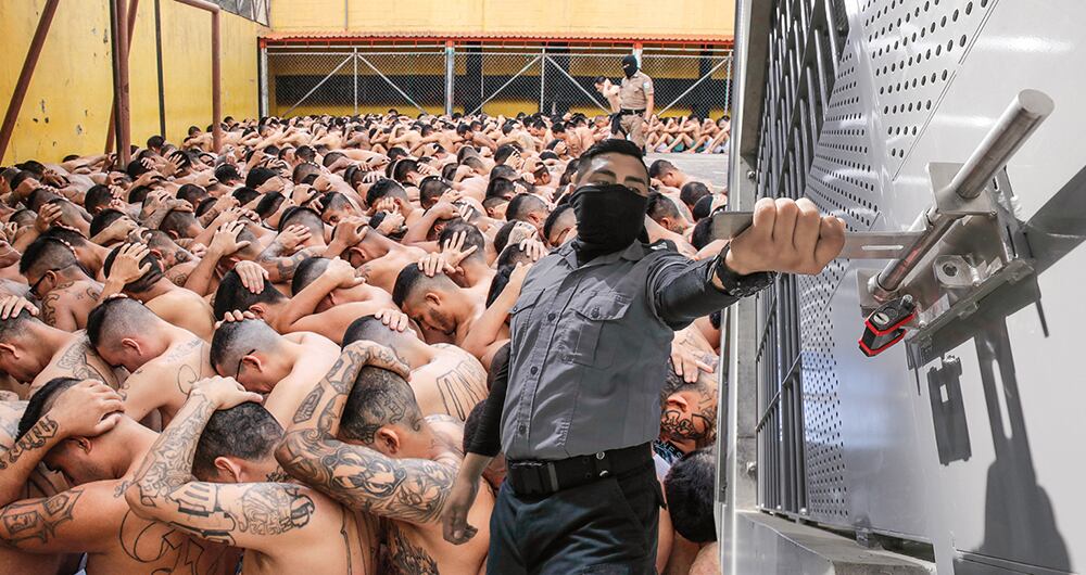    Unos 40.000 pandilleros serán recluidos en esta gigantesca prisión.