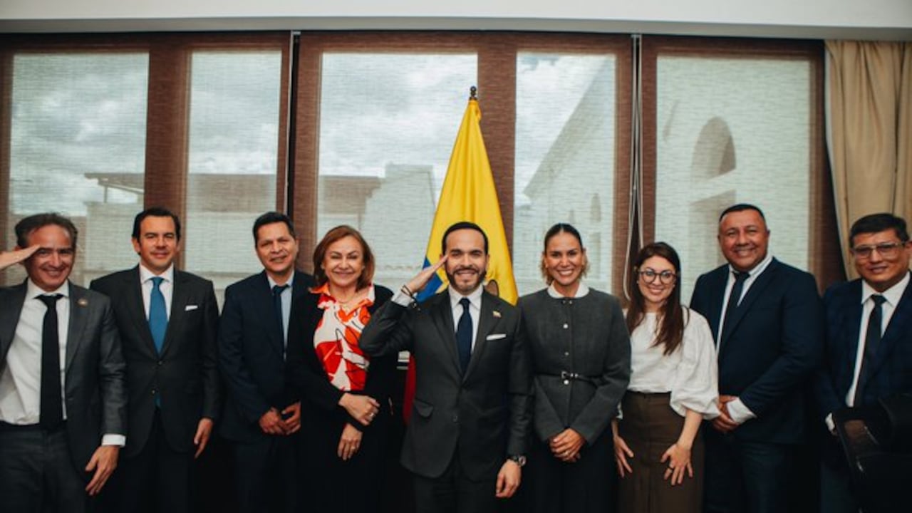 Reunión entre el presidente Abelardo De La Espriella y la Unión Sindical Obrera USO.