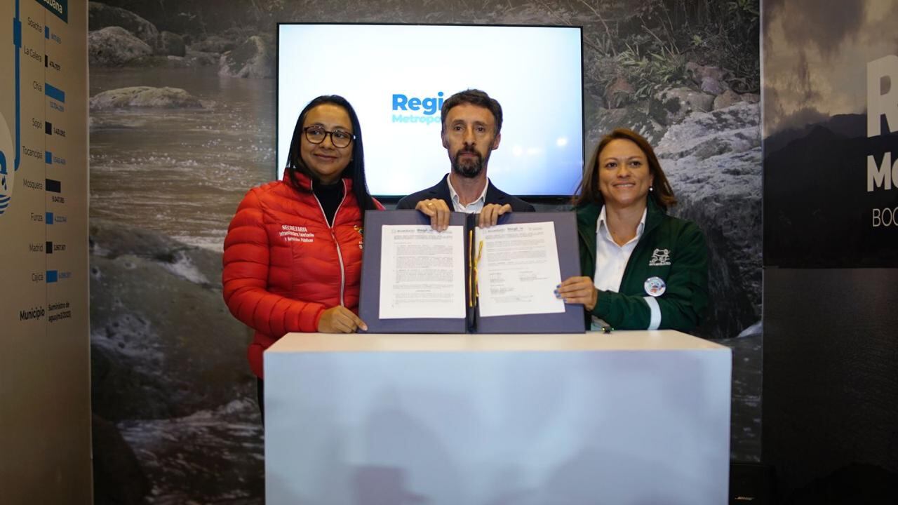 Nuevo convenio de agua para la Región Metropolitana.