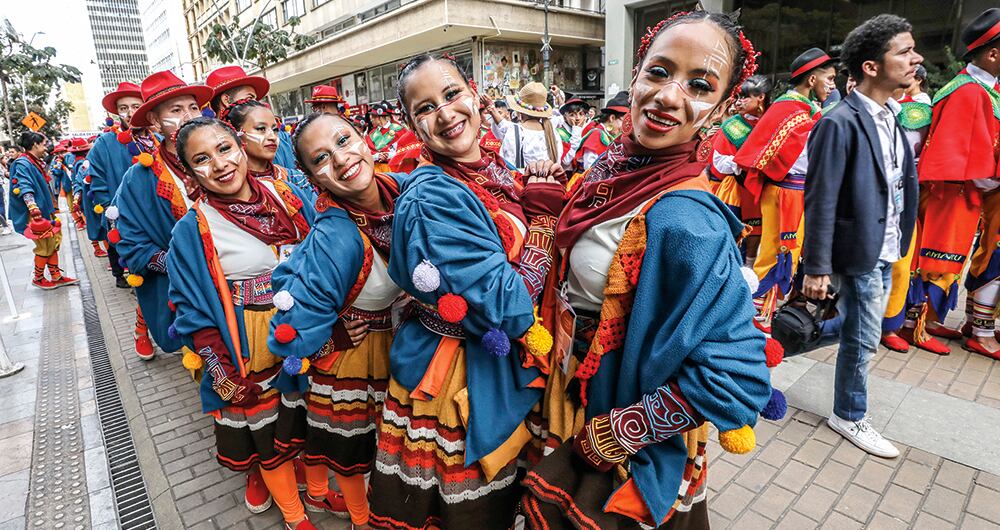 La posesión de Gustavo Petro fue una fiesta llena de folclor y música. 