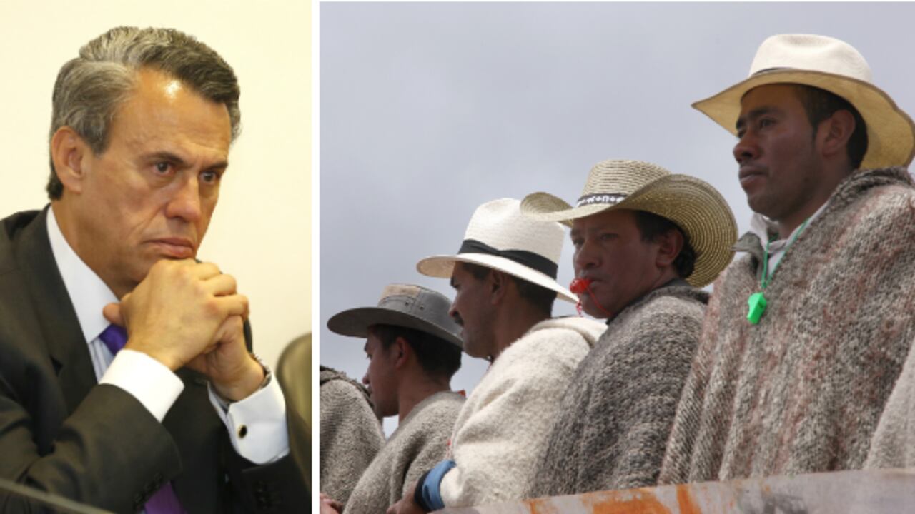 El ministro de Agricultura, Rubén Darío Lizarralde, no ve razones para el paro agrario mientras que los campesinos se quejan de los TLC, el contrabando y el poco apoyo del gobierno.