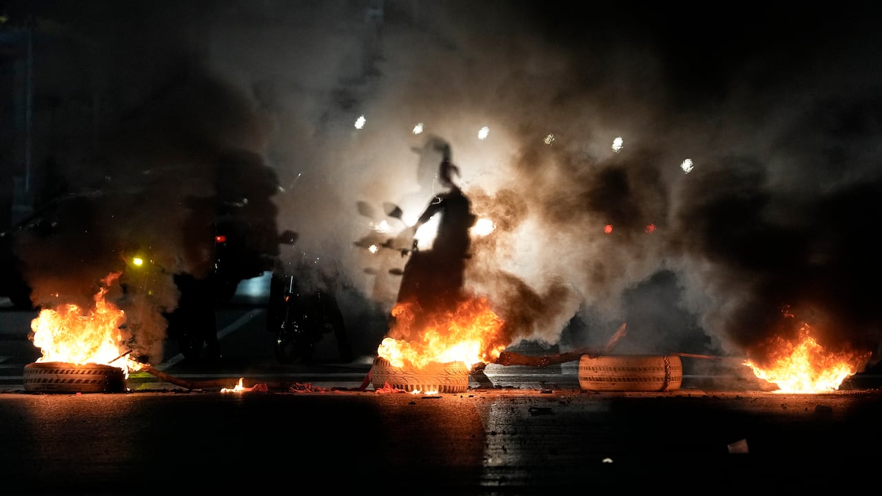 Protestas en Venezuela del lunes