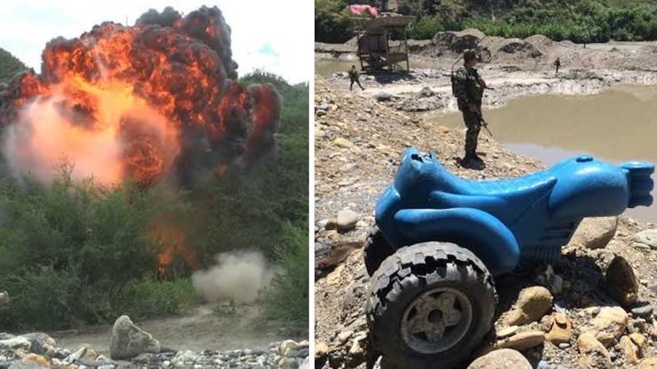 Hasta el lugar llegaron 1.200 uniformados del Ejército.