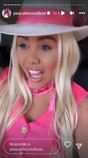 Foto: Instagram @yinacalderonoficial.