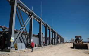 Patio Taller de la Primera Línea del Metro de Bogotá ubicado en la localidad de Bosa
Bogota enero 21 del 2024
Foto Guillermo Torres Reina / Semana