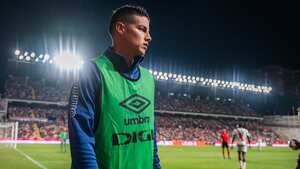 James Rodríguez ha sido mayoritariamente suplente desde su llegada al Rayo Vallecano