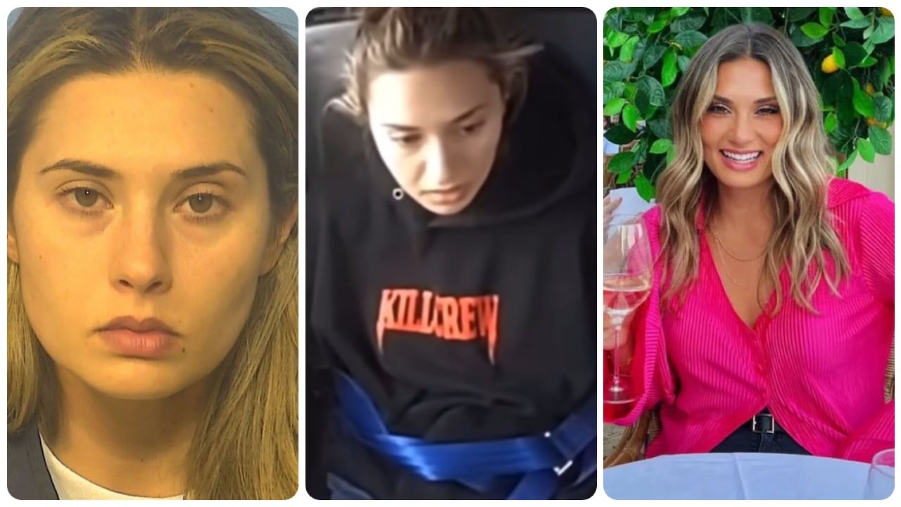 La maestra fue detenida mientras se encontraba en su vehículo junto a su esposo.