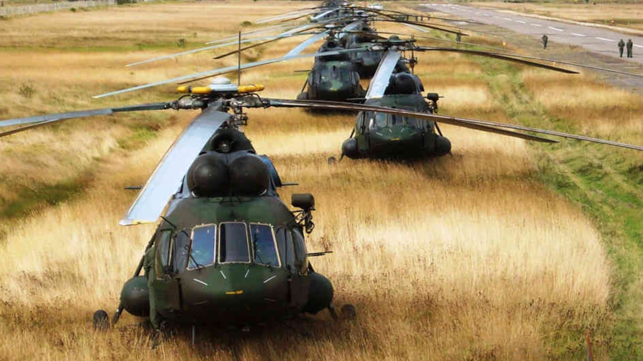 Helicóptero UH 60, del Ejército Nacional de Colombia.