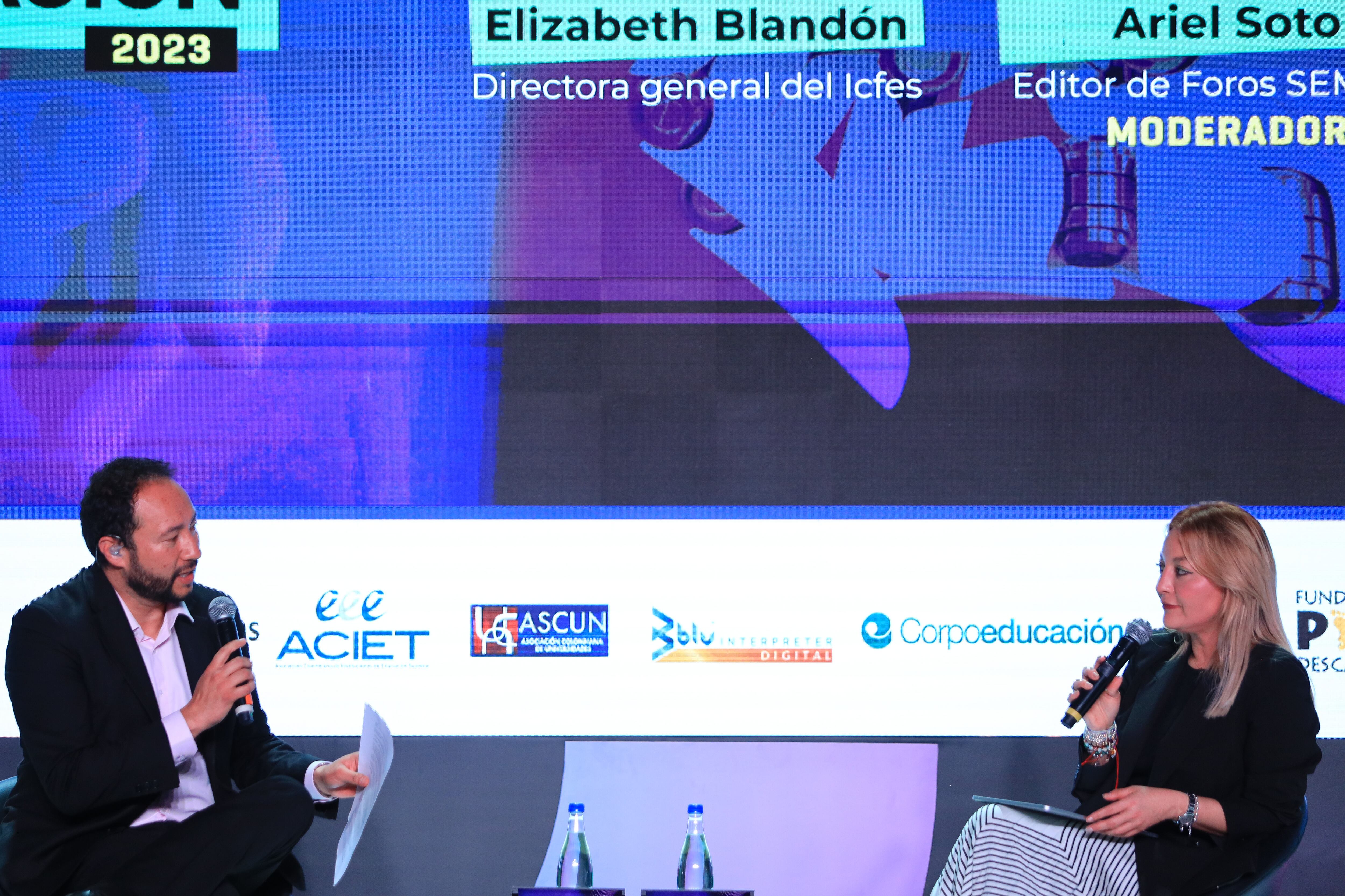 Elizabeth Blandón, directora general del Icfes