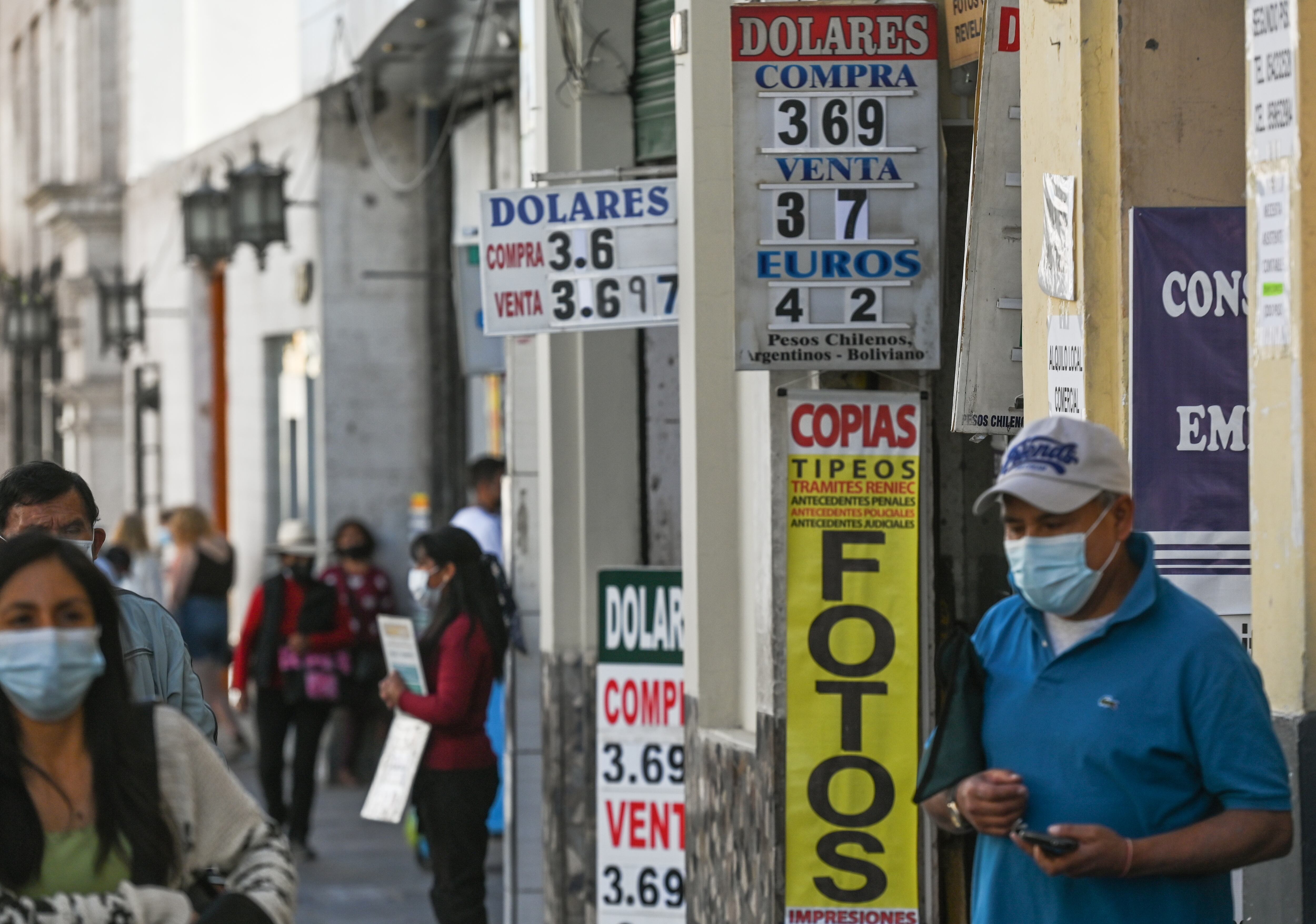 On Monday, 11 April, 2022, in Arequipa, Peru. (Photo by Artur Widak/NurPhoto via Getty Images)