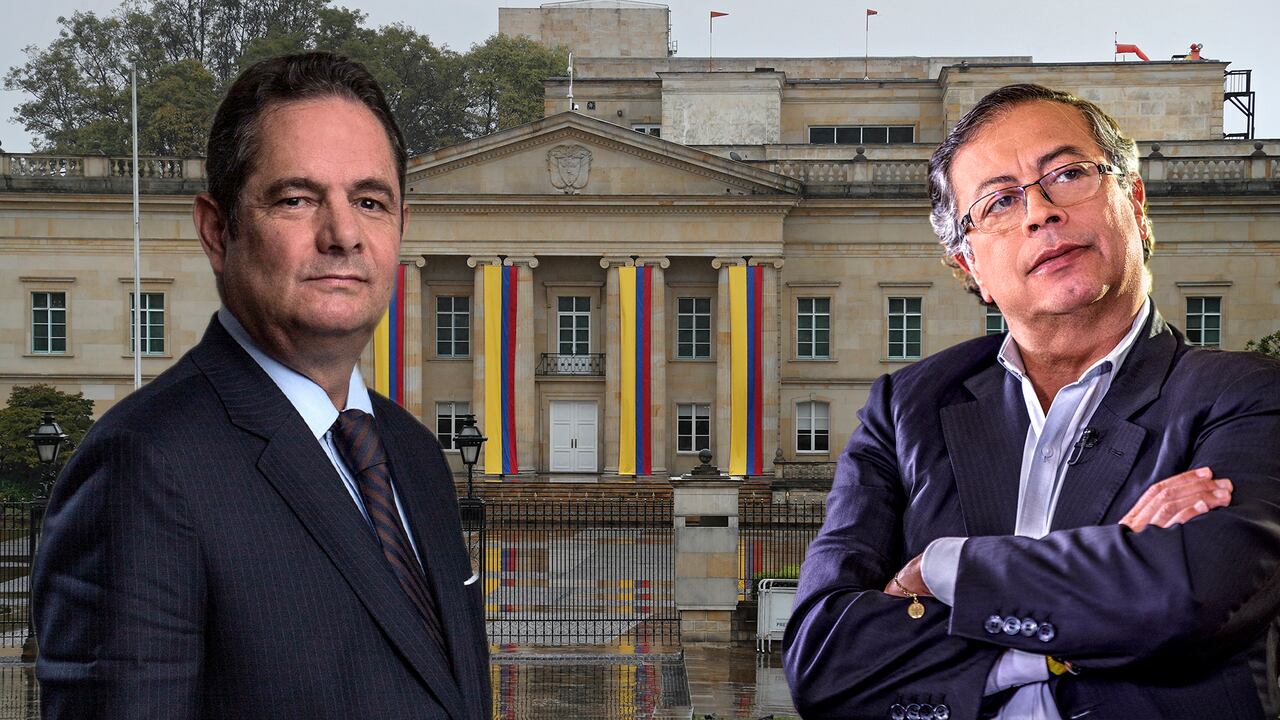 Germán Vargas Lleras y Gustavo Petro.
Foto Guillermo Torres Reina / Semana