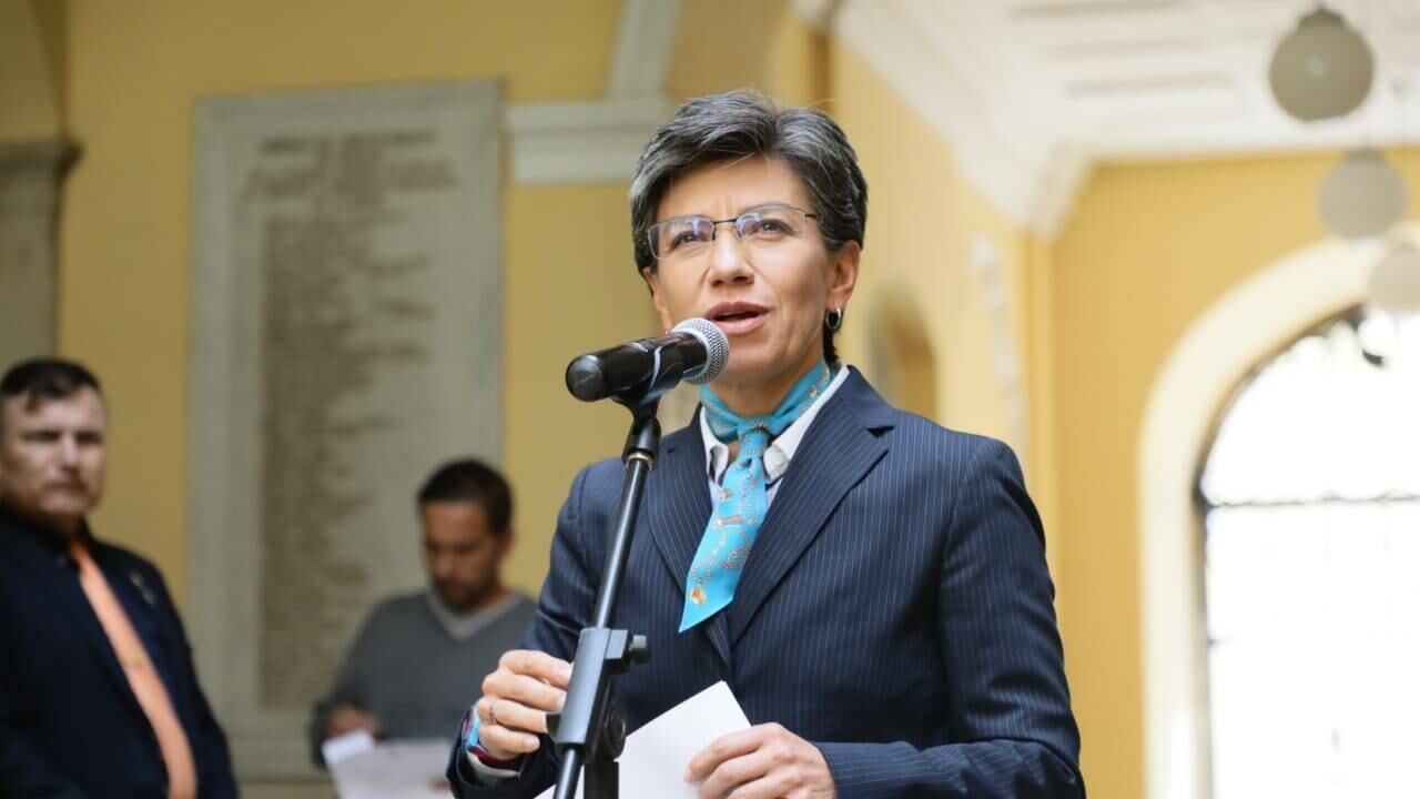 Claudia López, alcaldesa de Bogotá