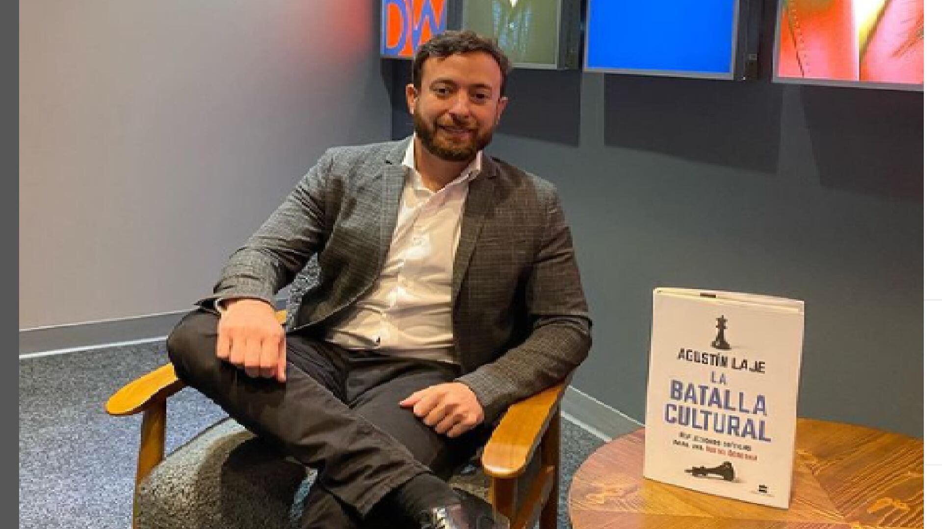 Agustin Laje Foto: @agustinlaje