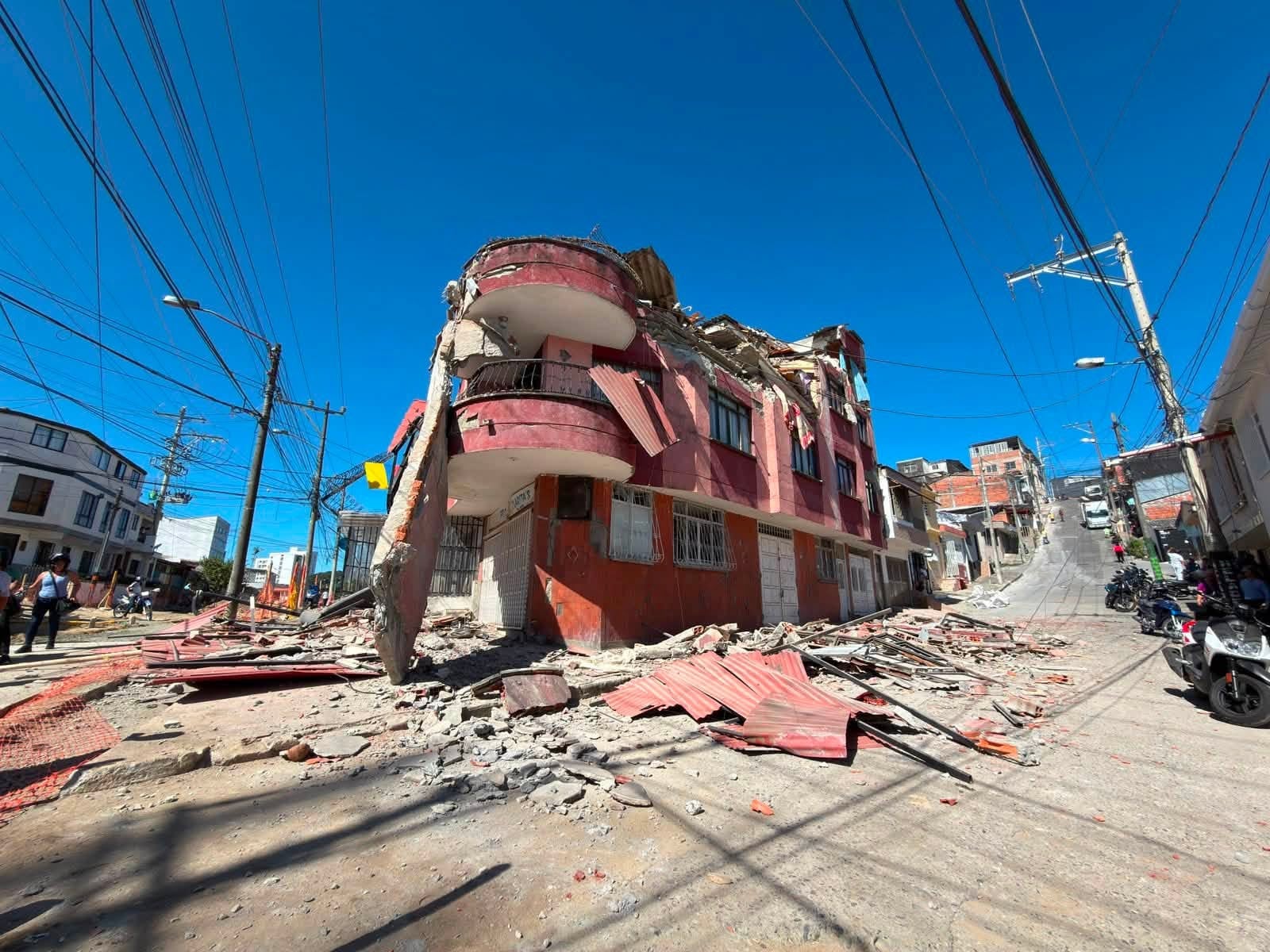 Armenia, una de las ciudades afectadas por el terremoto de este lunes.