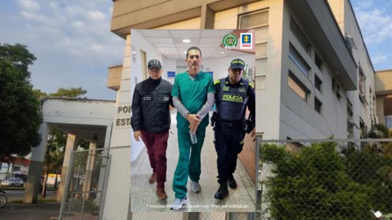 Víctimas del médico, Edward González Saavedra, que trató a Diego Maradona y capturado por abuso sexual de menores en Cali, denuncian plan de fuga y tratos VIP en estación de Policía