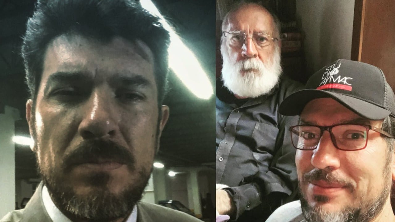 Gustavo Angarita y su hijo, Gustavo Angarita Jr.
