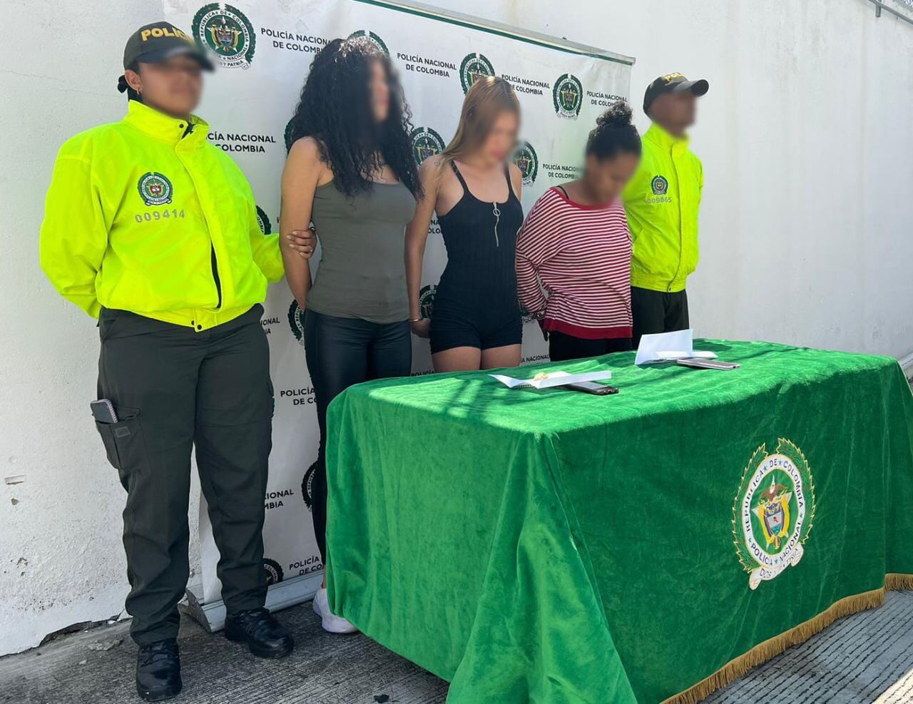 Caen 'Las Tóxicas' en Cartagena