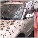 El supuesto fenómeno se viralizó en redes sociales.