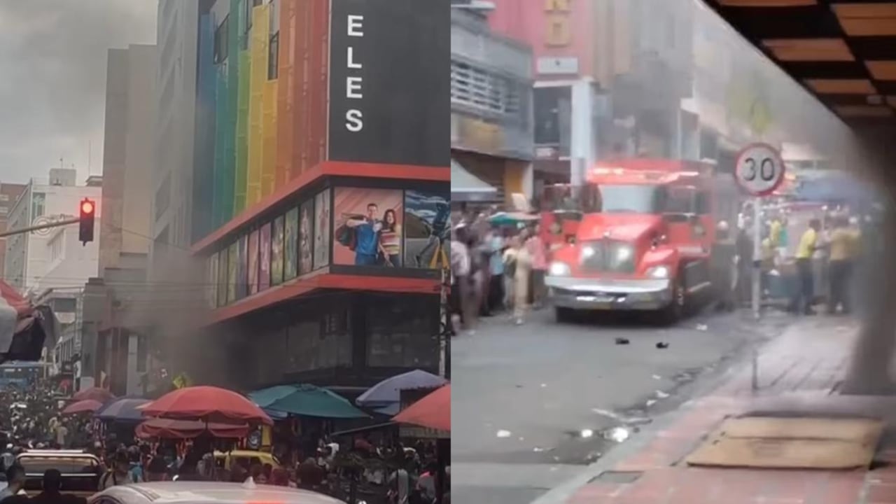 Los primeros reportes de los internautas indicaron que una fuerte explosión fue la que desencadenó el caos en la zona.