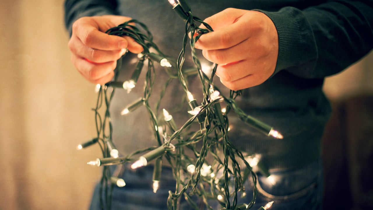 La decoración navideña puede incrementar la factura de energía.