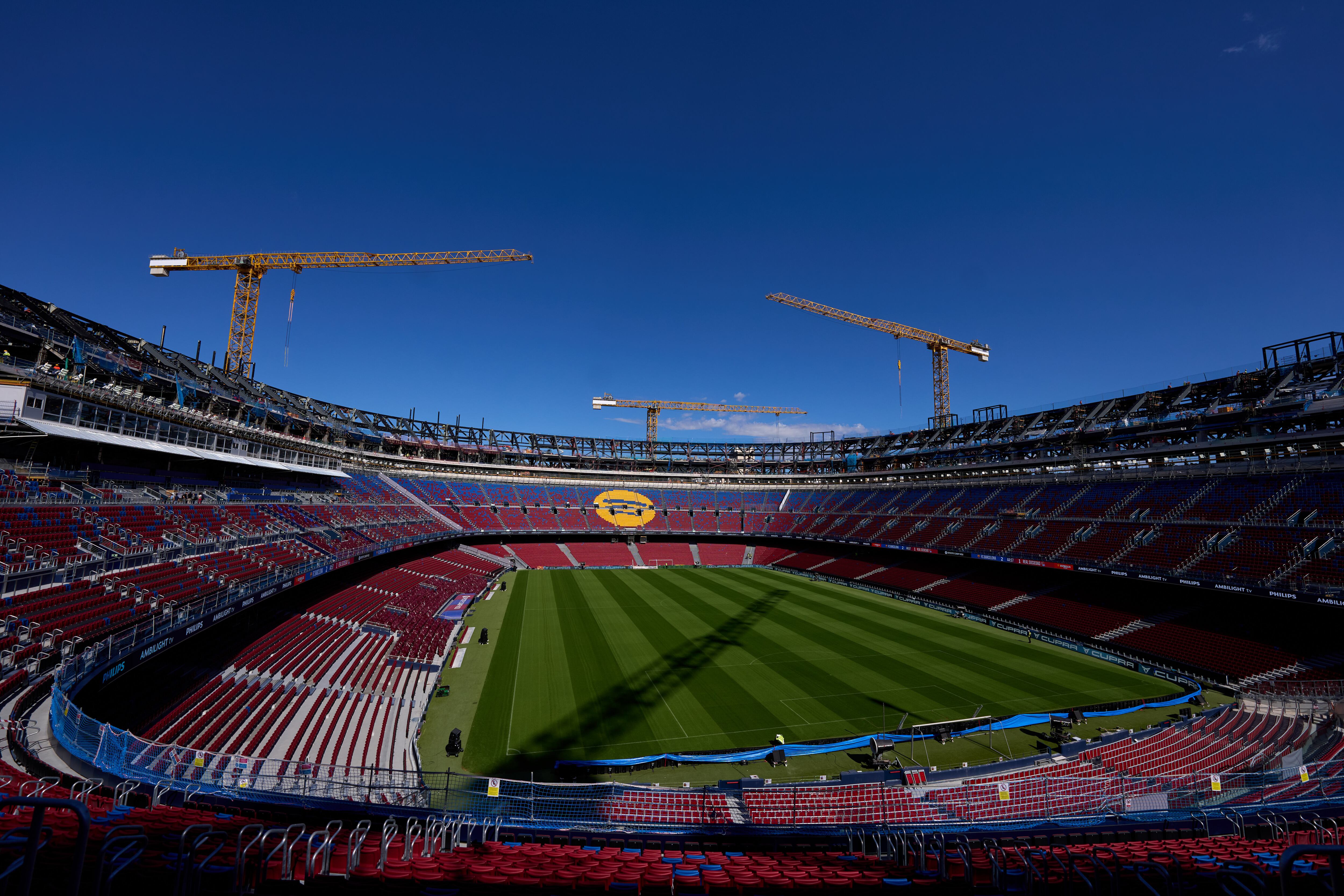 Así luce el Spotify Camp Nou de Barcelona (septiembre 2025).