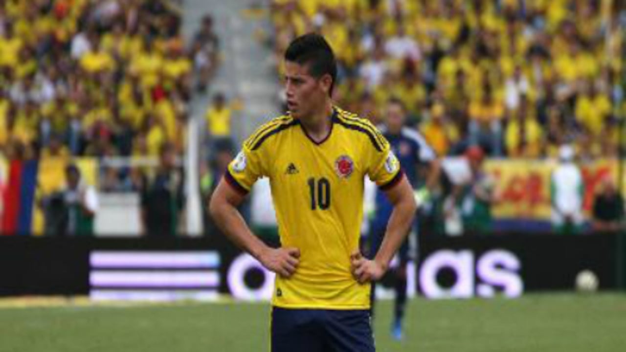 James Rodríguez, talentoso volante de la Selección Colombia, y compañero de Falcao García en el Mónaco.