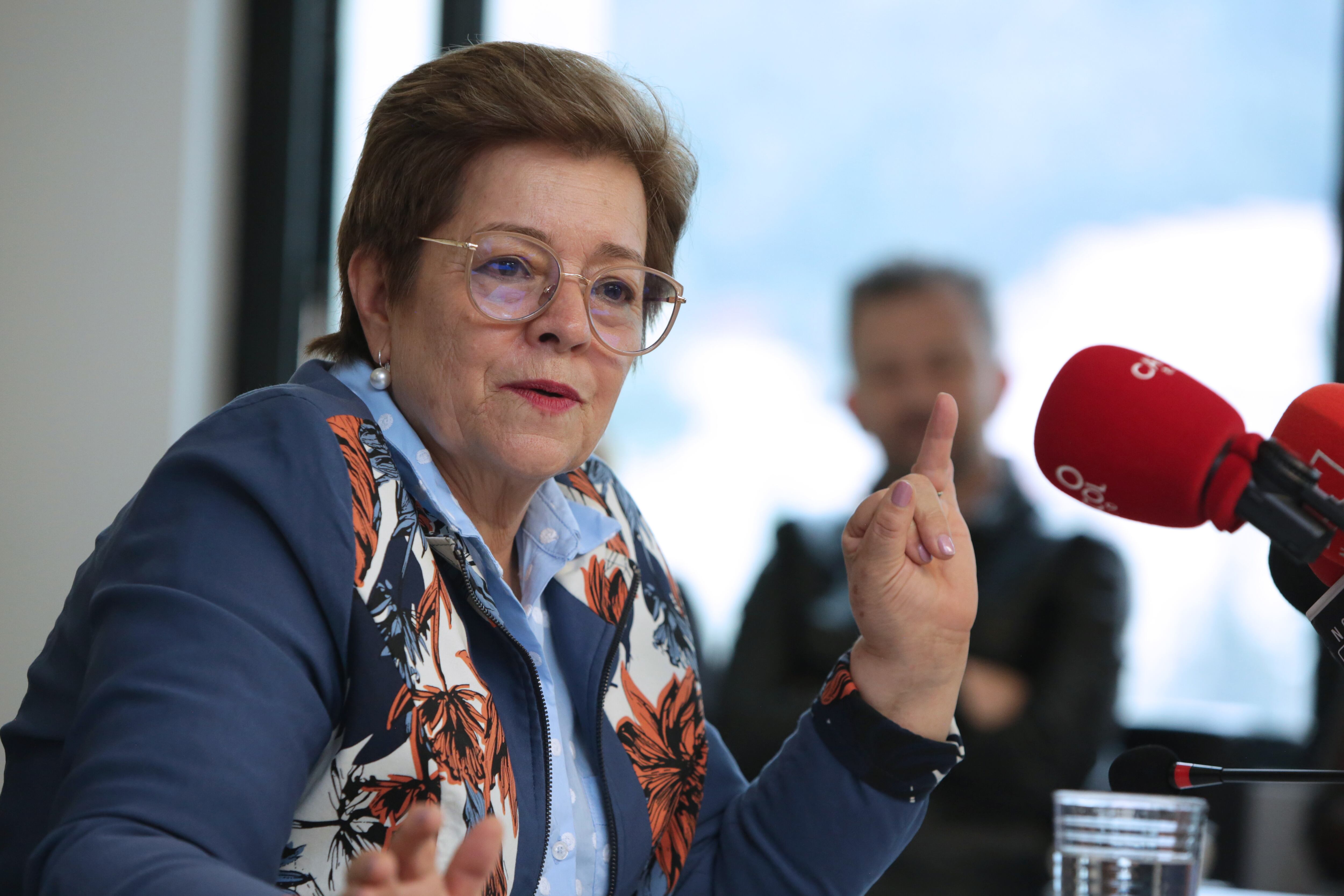 Ministra de trabajo Gloria Inés Ramírez