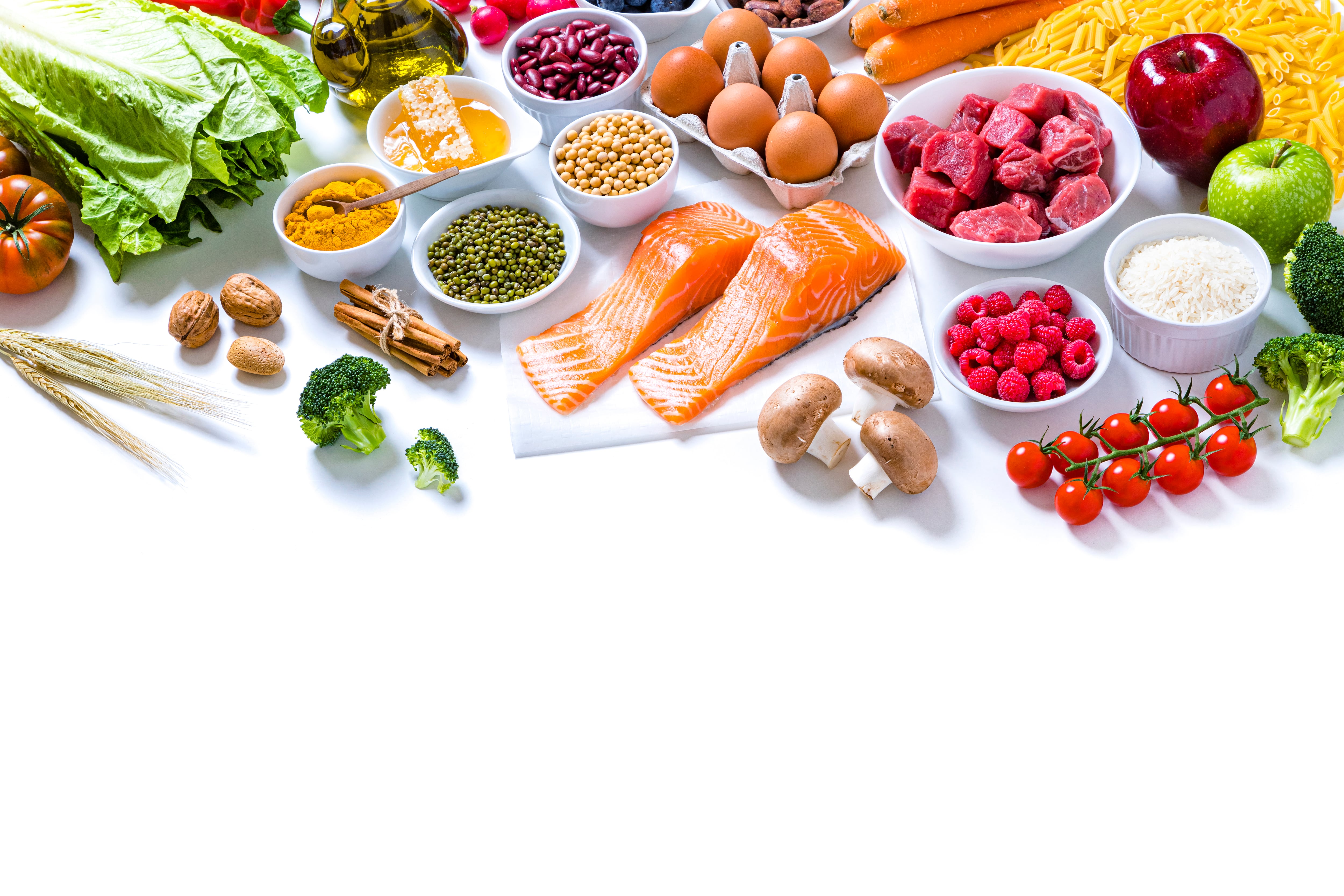 Es importante mantener una dieta balanceada.