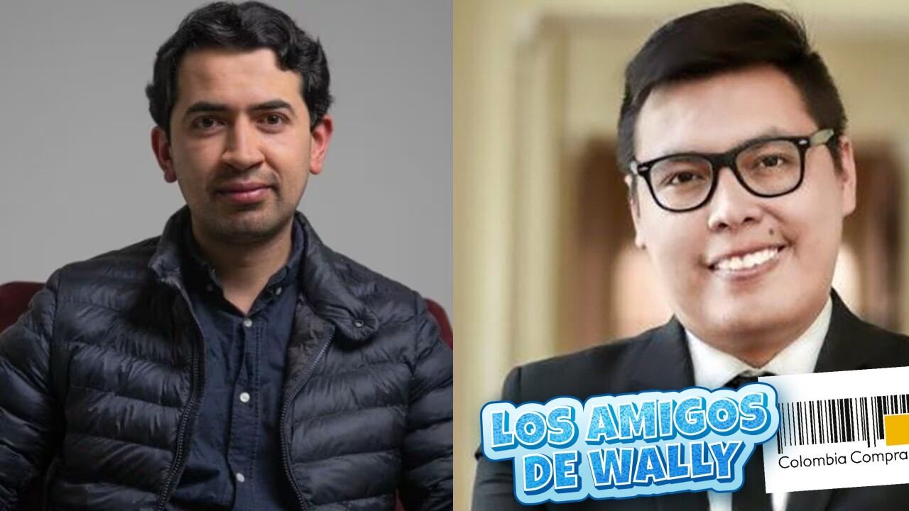 El concejal Daniel Briceño y el generador de Contenido 'Me dicen Wally''