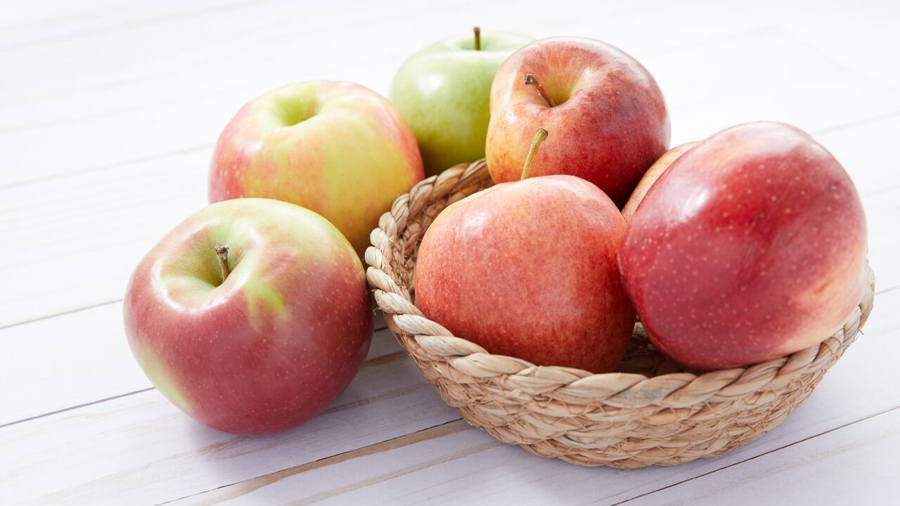 La manzana tiene un índice glucémico de 44.