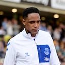 Yerry Mina, defensor central colombiano.