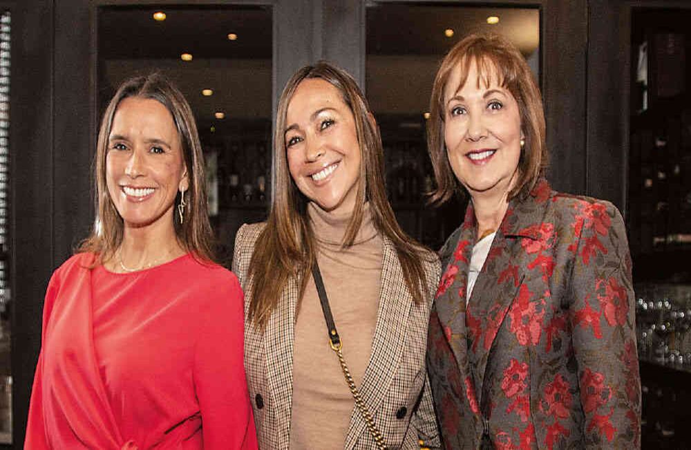 María Consuelo Araújo, D’Arcy Quinn y Soraya Montoya.