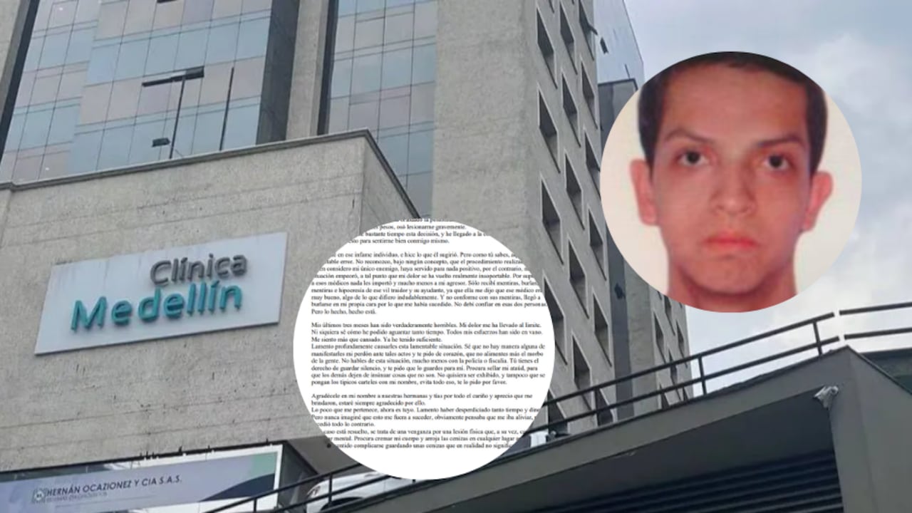 John Ferney Cano redactó un documento donde anticipó el homicidio de urólogo.