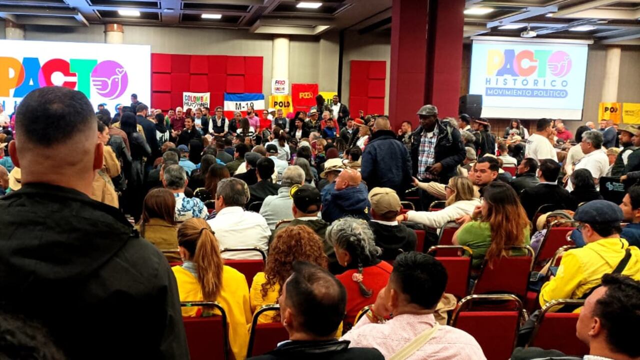 Convención Nacional del Pacto Histórico en Bogotá.