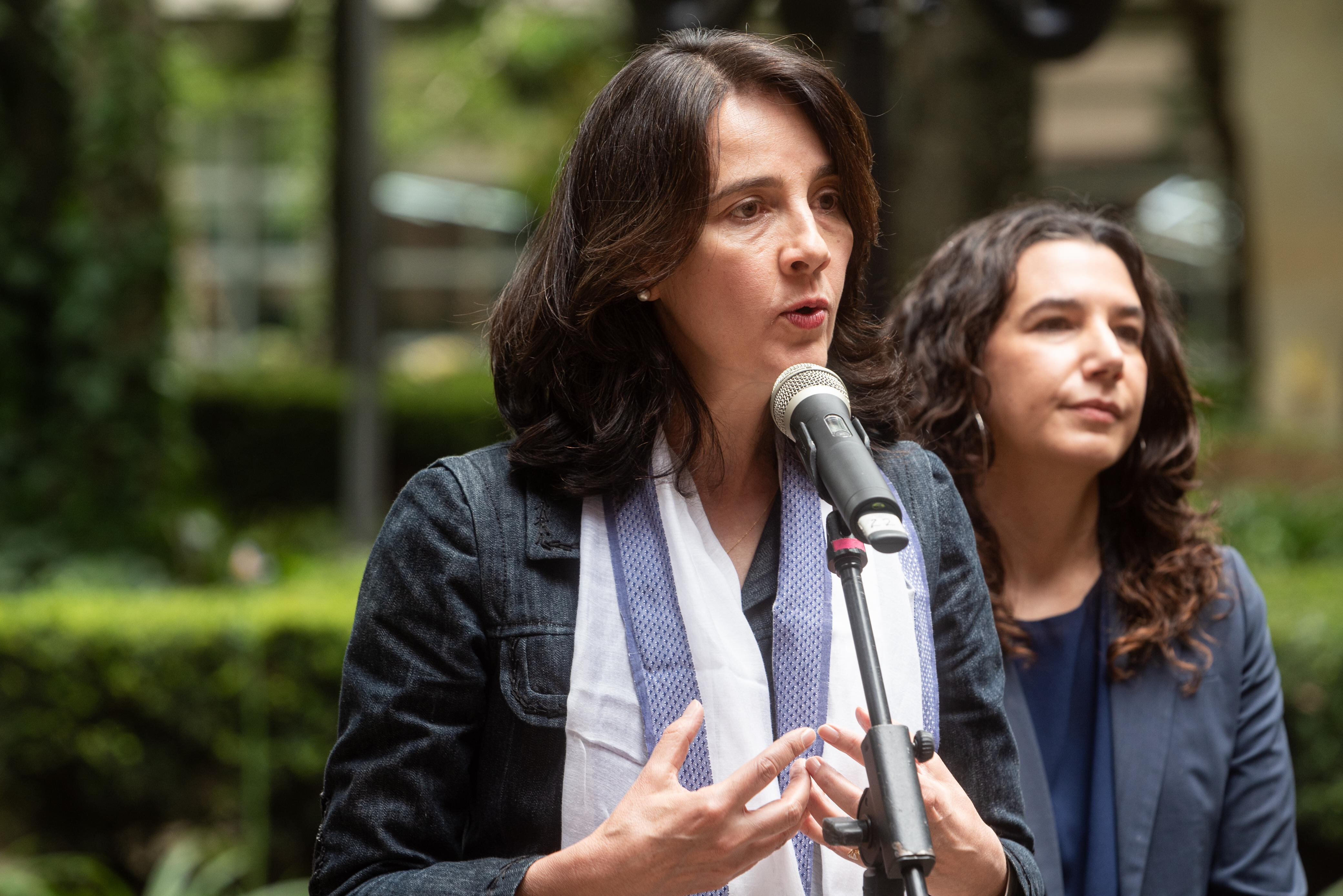 Secretaria de Ambiente, Adriana Soto.