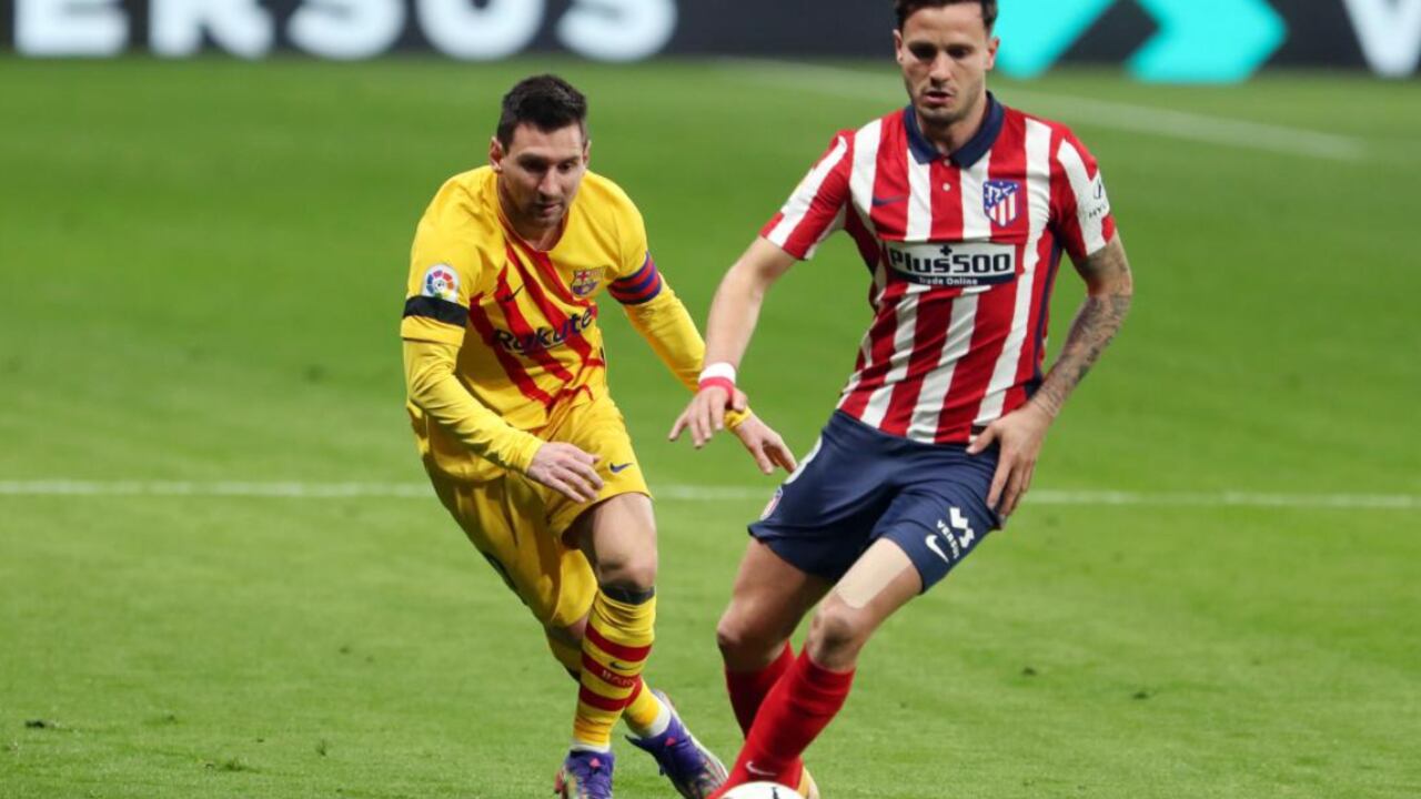 Atlético de Madrid y Barcelona en el juego de la primera vuelta.