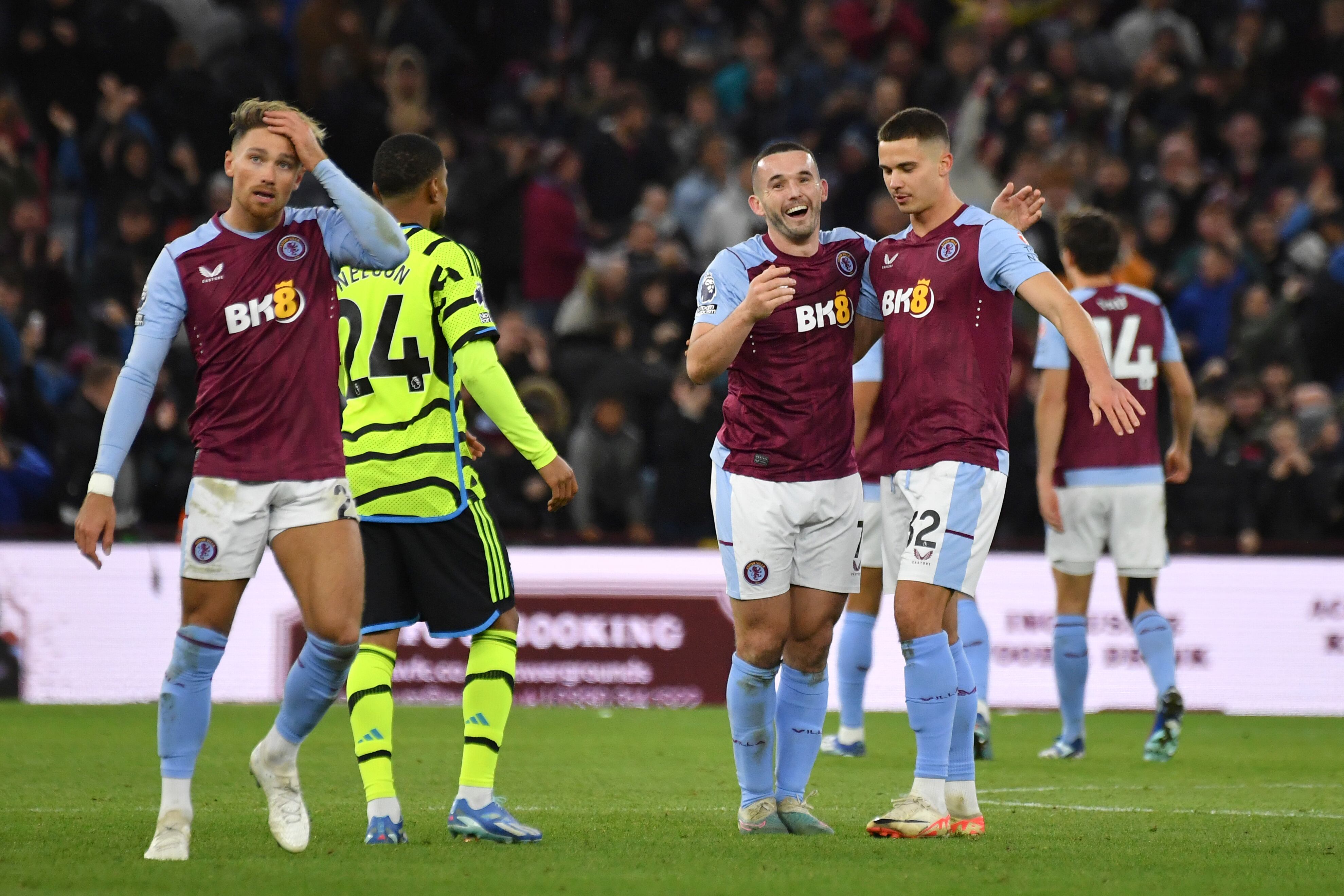 Aston Villa derrotó 1-0 al Arsenal en la 16ª jornada de la Premier League, consolidando su posición como el tercer equipo en la tabla, a dos puntos del líder Liverpool.