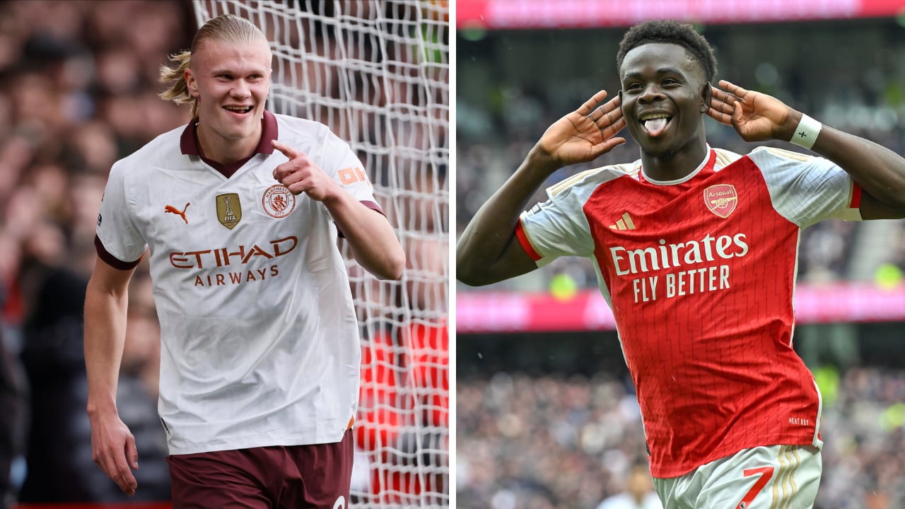 Manchester City y Arsenal por el título de Premier League