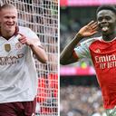 Manchester City y Arsenal por el título de Premier League