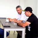 Presidente Gustavo Petro y el alcalde de Barranquilla Alex Char